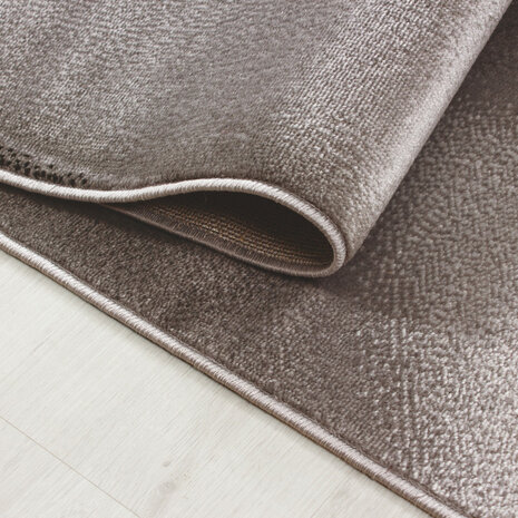Modern vloerkleed Regent kleur bruin 6590