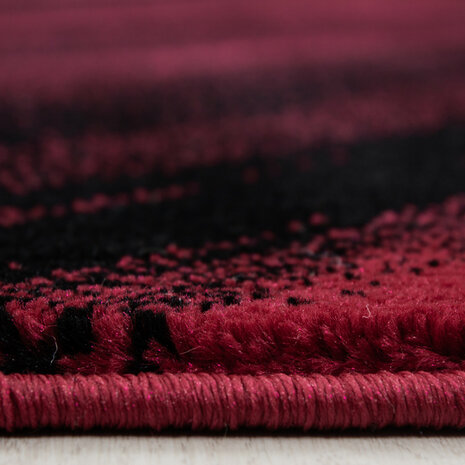 Modern vloerkleed Regent kleur rood 6630