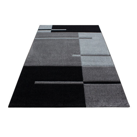Grijs vloerkleed of karpet Mabel 