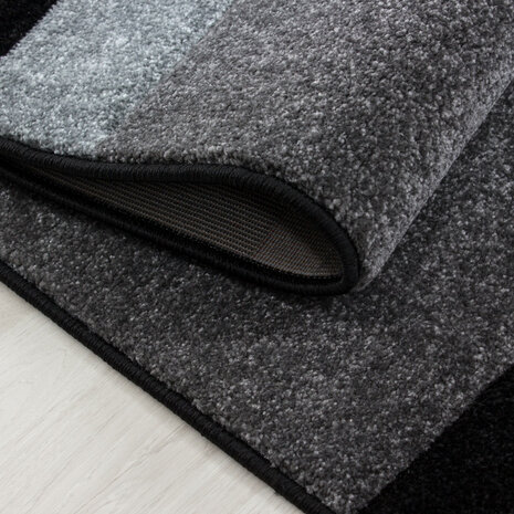 Grijs vloerkleed of karpet Mabel 