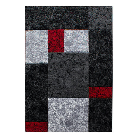 Rood vloerkleed of karpet Mabel 
