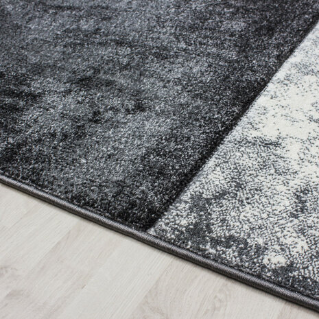 Grijs vloerkleed of karpet Mabel 