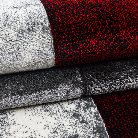 Rood vloerkleed of karpet Mabel 