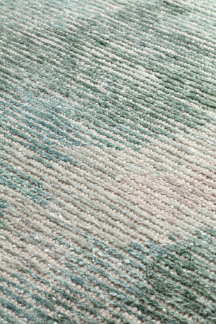 Vintage vloerkleed Erode Ligne Pure kleur groen