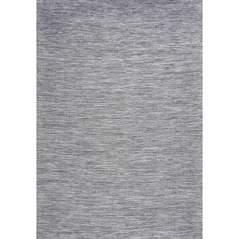 Katoenen uni vloerkleed LIMA kleur grijs