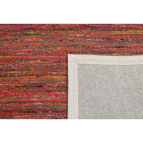 Silk vloerkleed MILAN kleur groen rood