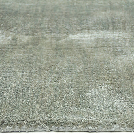 Viscose vloerkleed FLAVIA kleur licht groen