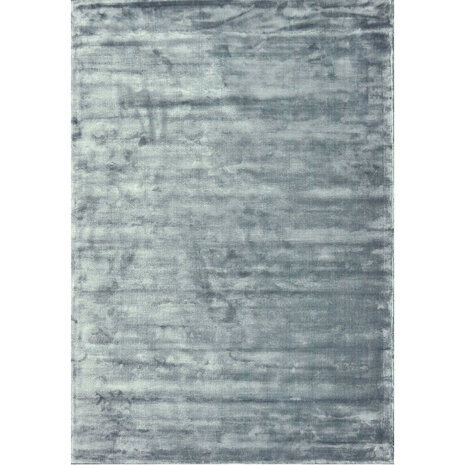 Viscose vloerkleed FLAVIA kleur licht blauw