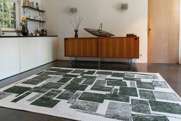 Louis De Poortere vloerkleed, Craft Sycamore 9356, Lucia design
