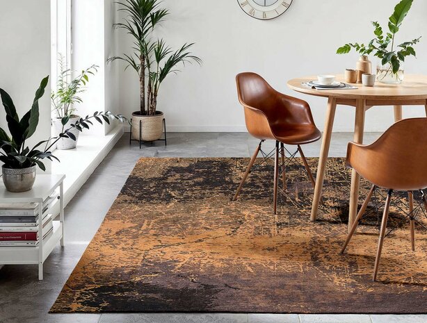 Louis De Poortere vloerkleed, Mad Men Deep Mine 8618, Cracks design