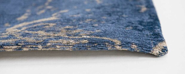 Louis De Poortere vloerkleed, Mad Men Abyss Blue 8629, Cracks design
