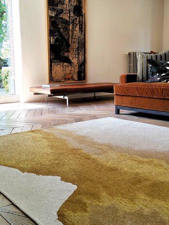 Louis De Poortere vloerkleed, Meditation Sunset 9333, Lagoon design