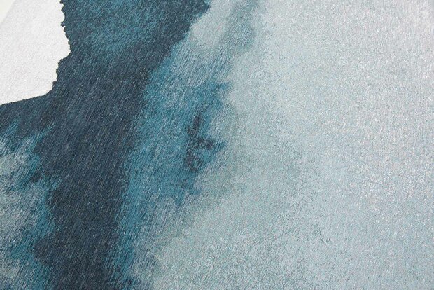 Louis De Poortere vloerkleed, Meditation Inkjet 9332, Lagoon design