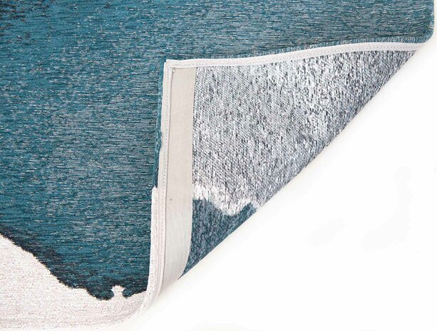 Louis De Poortere vloerkleed, Meditation Inkjet 9332, Lagoon design