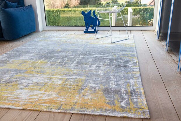 Louis De Poortere vloerkleed, Atlantic Sea Bright Sunny 8715, Streaks design