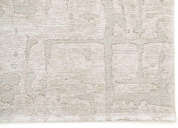 Louis De Poortere vloerkleed, Structures Dry Beige 9197, Baobab design