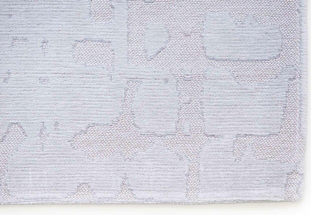 Louis De Poortere vloerkleed, Structures Tsingy Oyster 9198, Baobab design