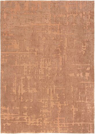 Louis De Poortere vloerkleed, Structures Za Copper 9199, Baobab design