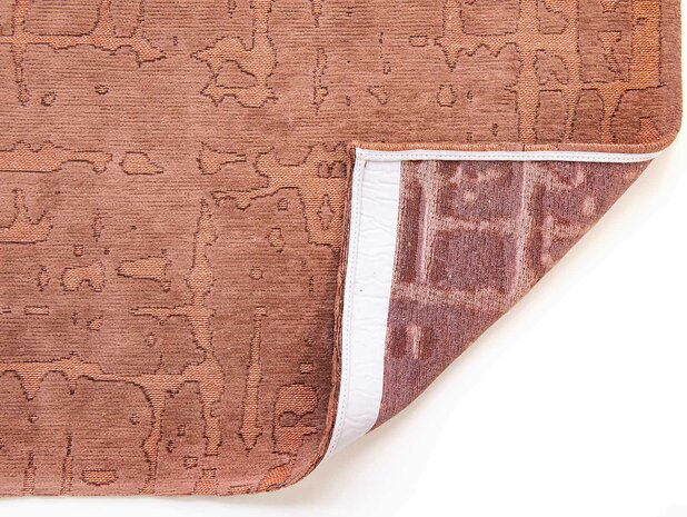 Louis De Poortere vloerkleed, Structures Za Copper 9199, Baobab design