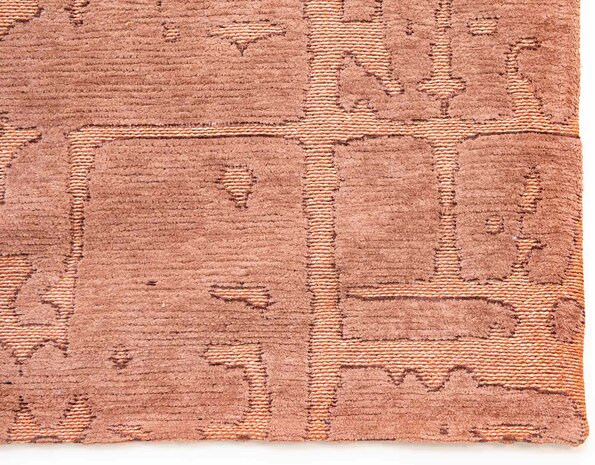 Louis De Poortere vloerkleed, Structures Za Copper 9199, Baobab design