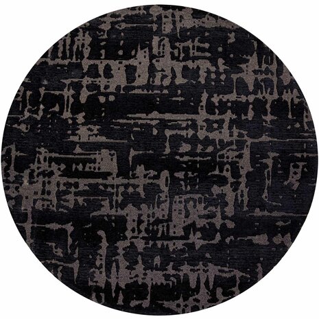 Louis De Poortere vloerkleed, Structures Black Water 9200, Baobab design