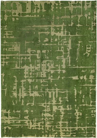 Louis De Poortere vloerkleed, Structures Perrier’s Green 9202, Baobab design