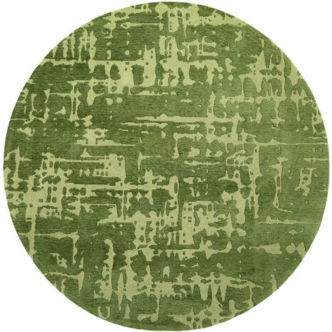 Louis De Poortere vloerkleed, Structures Perrier’s Green 9202, Baobab design
