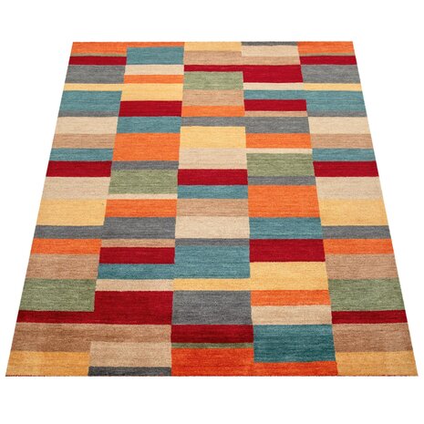 Multicolor wollen vloerkleed MILAN 305