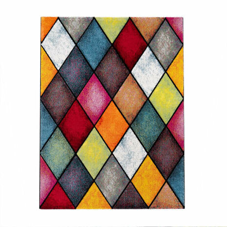 Multicolor vloerkleed PICASSO 764