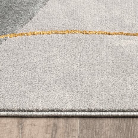 Modern karpet of vloerkleed BRUSSEL 217 kleur grijs