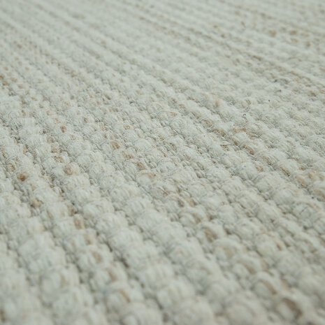 Wollen karpet of vloerkleed FRANSICO 300 kleur natur