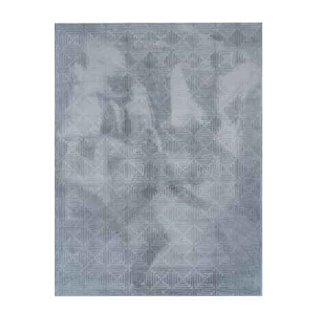 Effen antraciet  karpet of vloerkleed SKY 523  