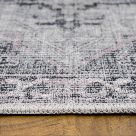 Klassiek vintage karpet of vloerkleed CLASSIC 332 kleur grijs