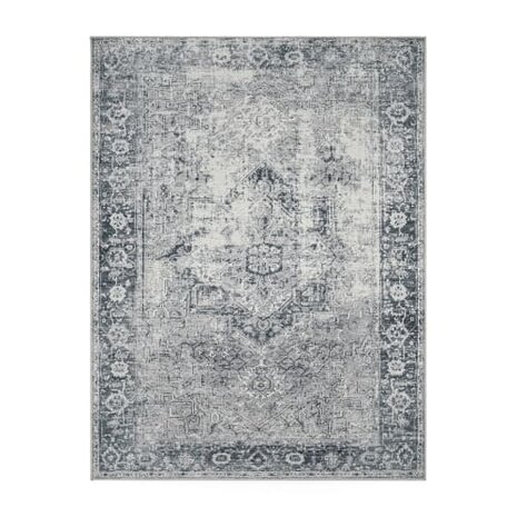Klassiek vintage karpet of vloerkleed CLASSIC 333 kleur grijs