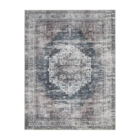 Klassiek vintage karpet of vloerkleed CLASSIC 335 kleur grijs