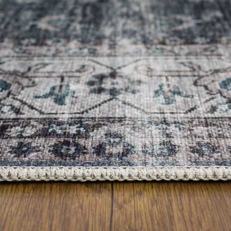 Klassiek vintage karpet of vloerkleed CLASSIC 335 kleur grijs