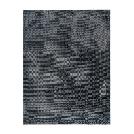 Hoogpolig soft vloerkleed ANDRES 743 kleur antraciet