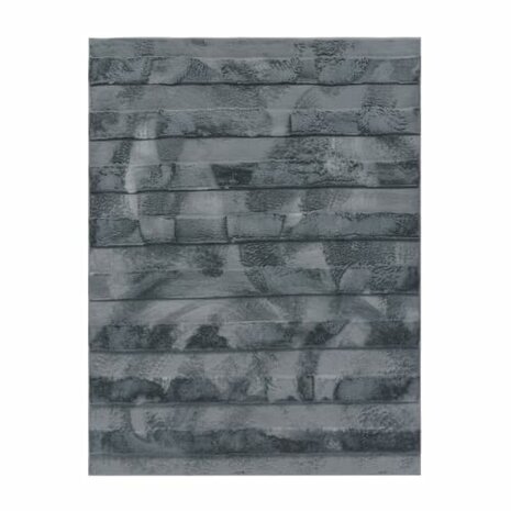 Hoogpolig soft vloerkleed ANDRES 744 kleur antraciet