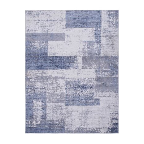 Design vloerkleed BREMEN 873 kleur blauw