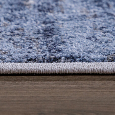 Design vloerkleed BREMEN 873 kleur blauw
