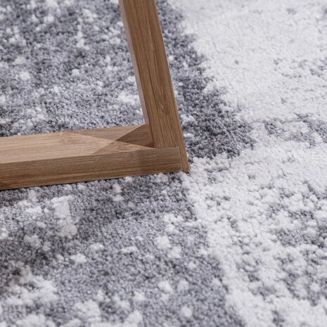 Design vloerkleed BREMEN 873 kleur grijs
