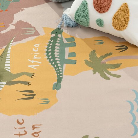 Kinder vloerkleed of karpet KIDDY 583 kleur beige
