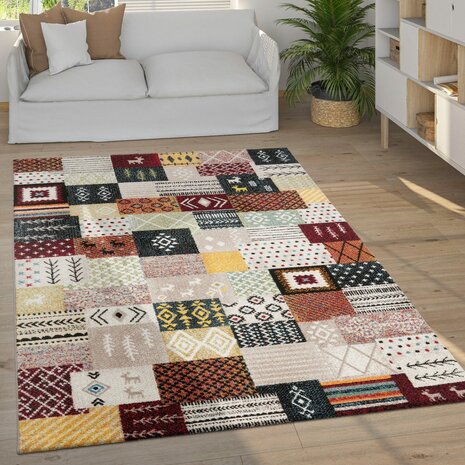 Vloerkleed of karpet NORMA 816 kleur multicolor