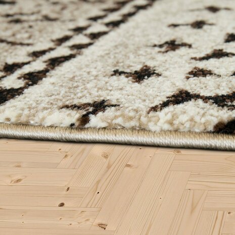 Vloerkleed of karpet NORMA 835 kleur creme