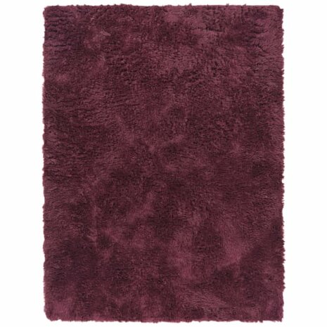 Hoogpolig vloerkleed of karpet LONDON 591 kleur lila