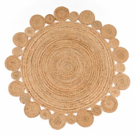 Jute vloerkleed of karpet BOSTON kleur natur 592