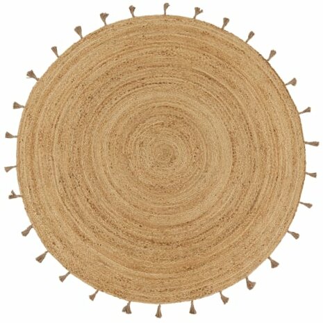 Jute vloerkleed of karpet BOSTON kleur natur 599