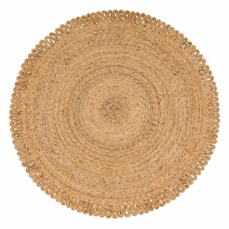 Jute vloerkleed of karpet BOSTON kleur natur 596