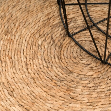 Jute vloerkleed of karpet BOSTON kleur natur 596