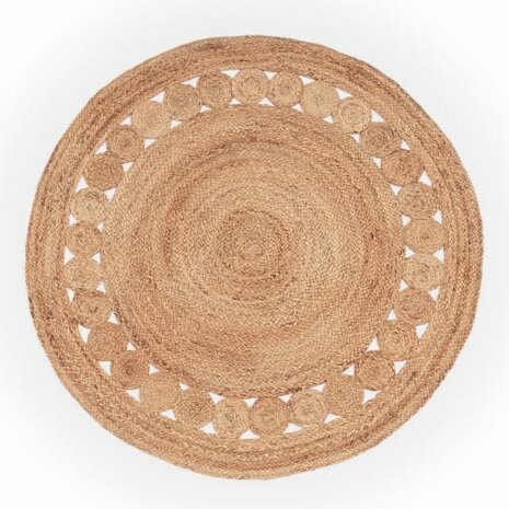 Jute vloerkleed of karpet BOSTON kleur natur 593